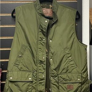 Lauren Ralph Lauren Olive Green Vest